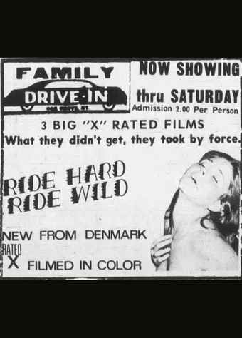 ride hard, ride wild 1970 poster