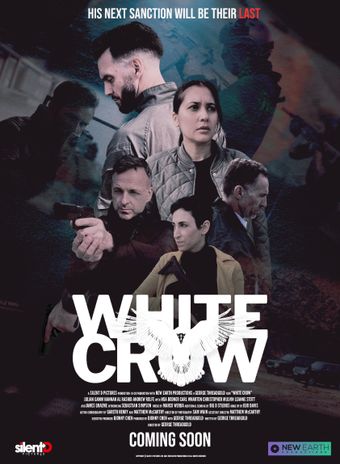 white crow 2023 poster