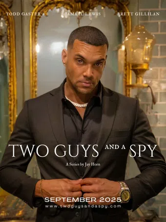 two guys and a spy poster