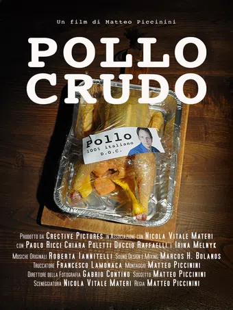 pollo crudo 2018 poster
