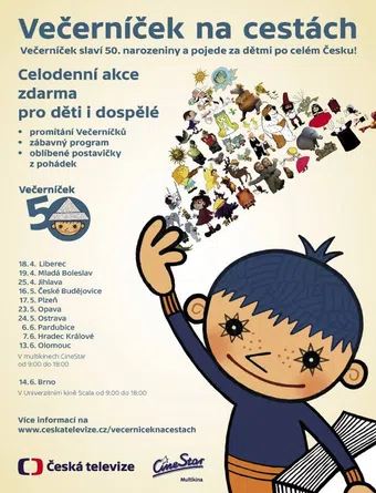 vecernícek 1965 poster