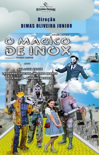 o mágico de inox 2021 poster