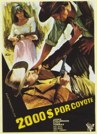 dos mil dólares por coyote 1966 poster
