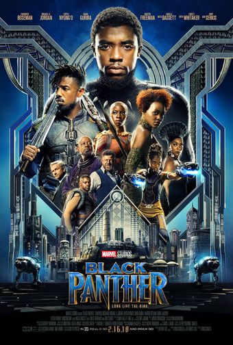 black panther 2018 poster