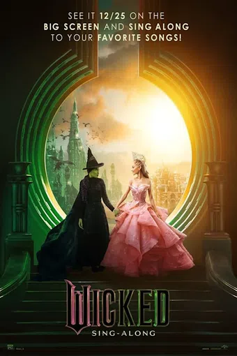 wicked: sing-along 2024 poster