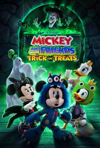 mickey and friends trick or treats 2023 poster