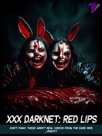 xxx darknet: red lips poster