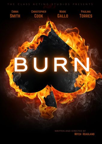 burn poster