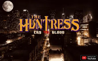 the huntress: cry for blood poster