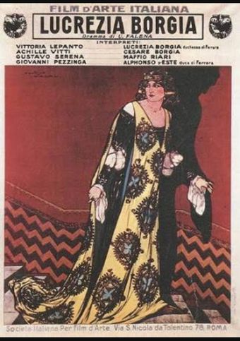 lucrezia borgia 1912 poster