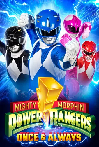 mighty morphin power rangers: once & always 2023 poster