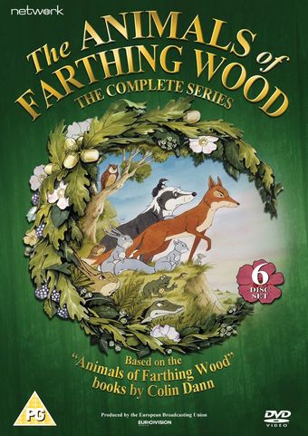 the animals of farthing wood 1993 poster