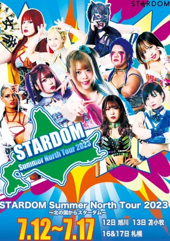 stardom summer north tour 2023 poster