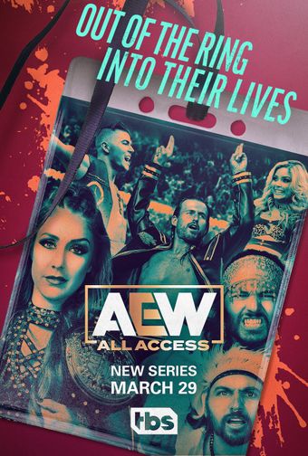 aew: all access 2023 poster