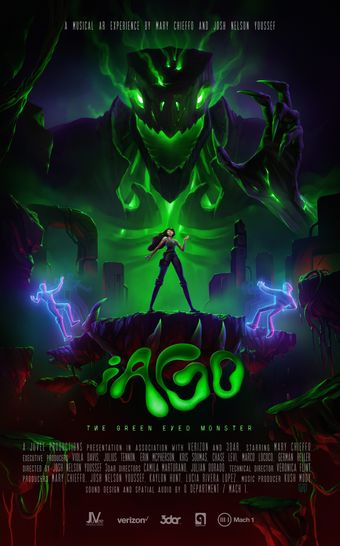 iago: the green eyed monster 2022 poster