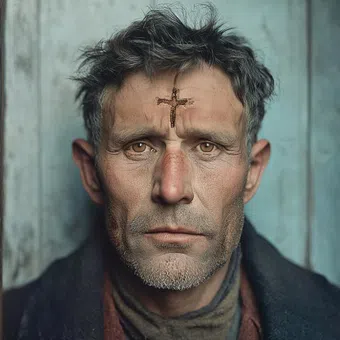 the cross poster