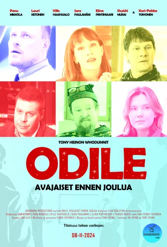 odile: opening before christmas 2024 poster