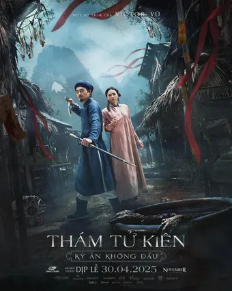 detective kien: the headless horror 2025 poster