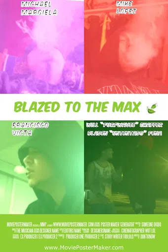 blazed to the max 2024 poster