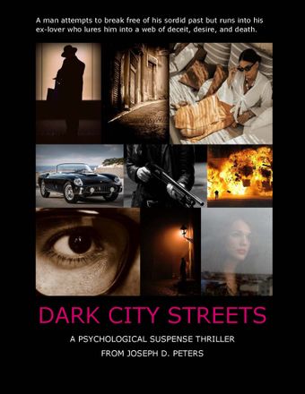 dark city streets poster