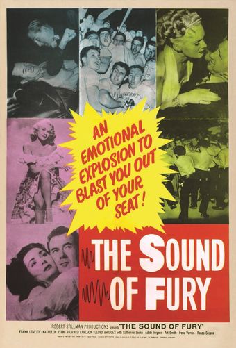 the sound of fury 1950 poster