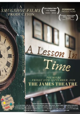 a lesson in time 2024 poster