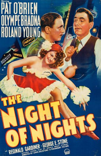 the night of nights 1939 poster