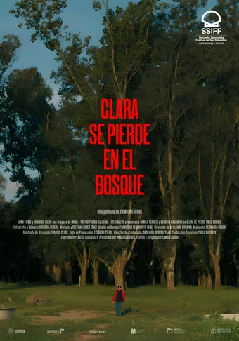 clara se pierde en el bosque 2023 poster