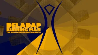 deladap: burning man - the multiverse performance 2020 poster