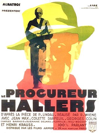 le procureur hallers 1930 poster