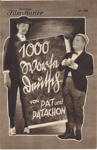 1000 worte deutsch 1930 poster