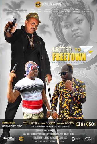 letter to freetown 2019 poster