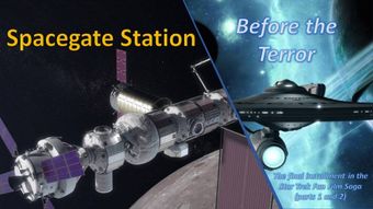 spacegate station: before the terror 2023 poster