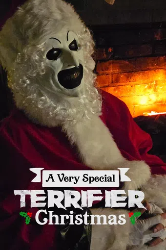 a very special terrifier christmas 2024 poster