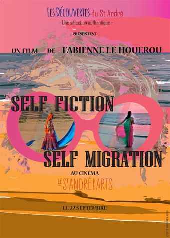 self-fiction, self-migration 2023 poster