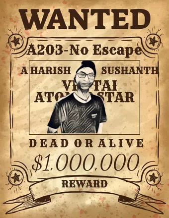 a203-no escape 2025 poster