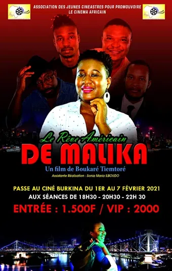 le rêve américain de malika 2019 poster