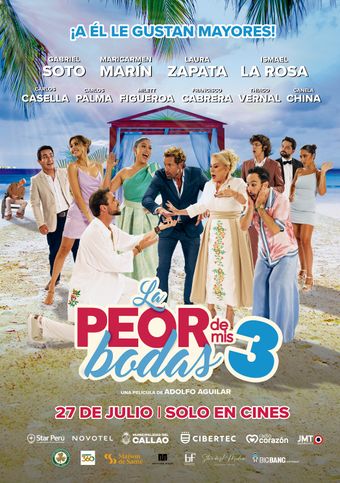 la peor de mis bodas 3 2023 poster