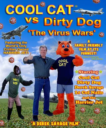 cool cat vs dirty dog - the virus wars 2023 poster