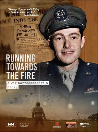 running towards the fire - a war correspondent's story 2024 poster