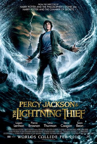 percy jackson & the olympians: the lightning thief 2010 poster