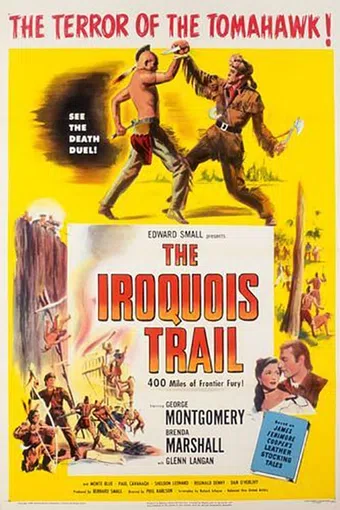 the iroquois trail 1950 poster