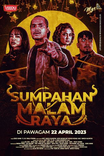 sumpahan malam raya 2023 poster