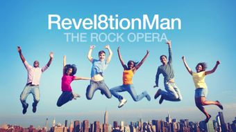 revel8tion man -the rock opera poster