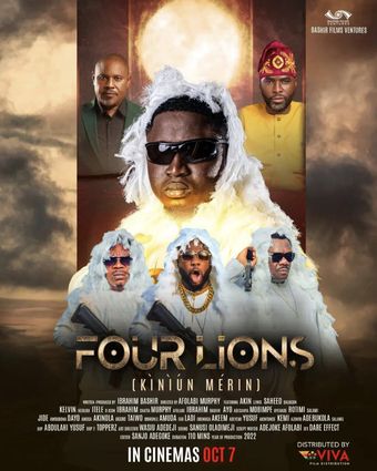 four lions 2022 poster