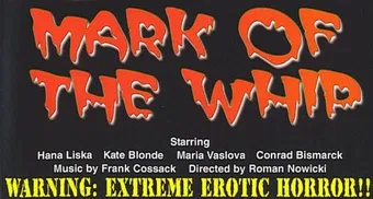 mark of the whip 2005 poster
