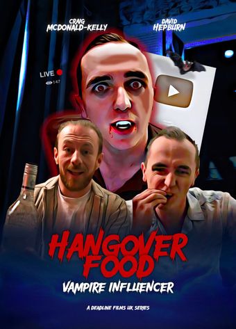 hangover food: vampire influencer 2023 poster