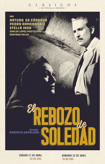 el rebozo de soledad 1952 poster