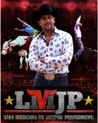 liga mexicana de jaripeo profesional (lmjp) 2017 poster