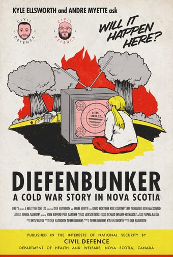 diefenbunker: a cold war story in nova scotia 2024 poster